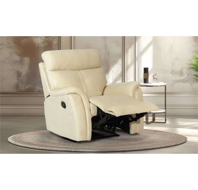 Alicia Single Seater - Fabric Cream 
